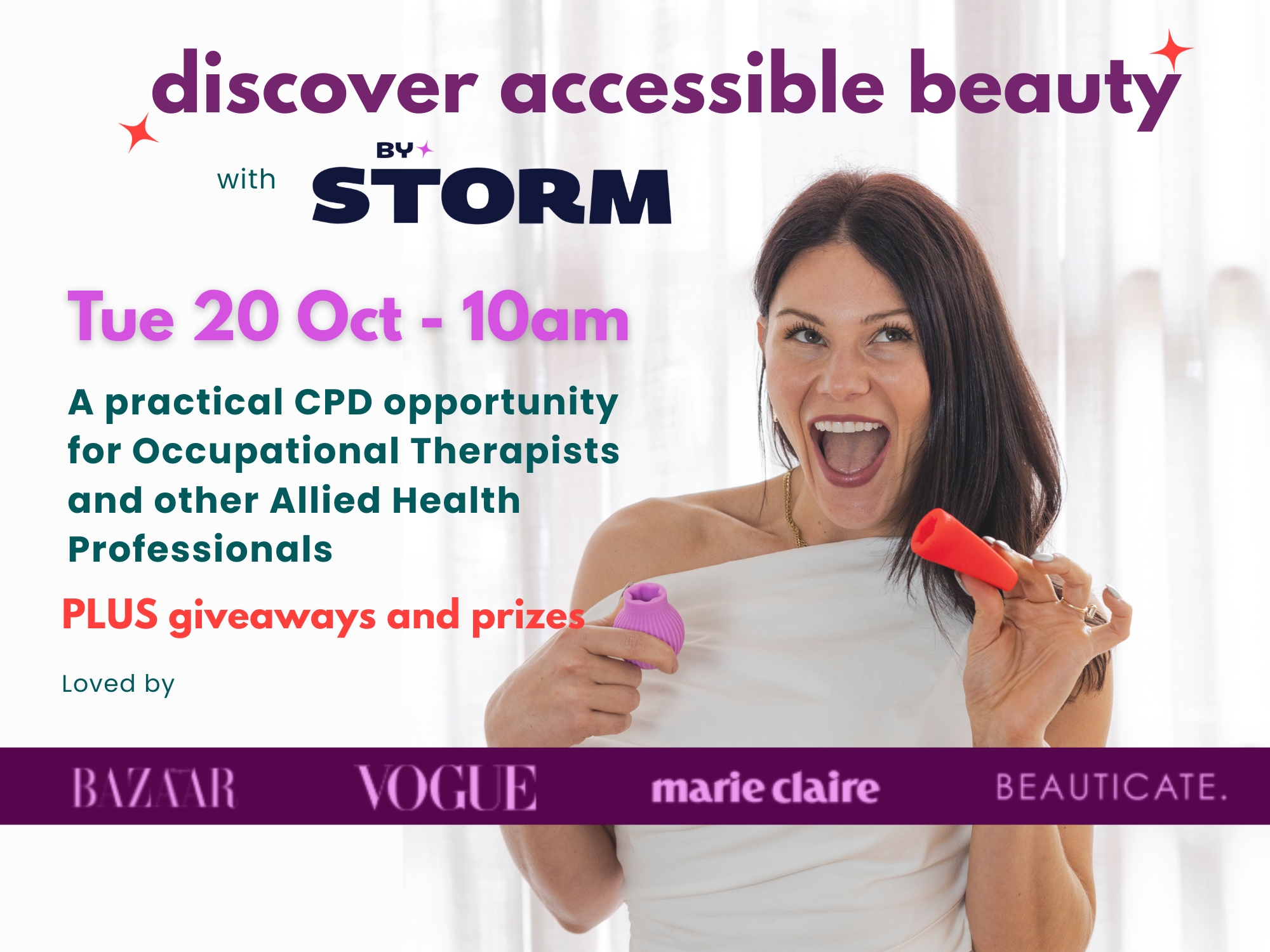 Accessible beauty Disability event